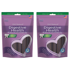 Get Naked 健納緹 頂級保健潔牙棒 腸胃保健 小號, 清潔牙齒 口氣清新, 雞肉口味, 175.7g, 2包