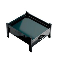 Hierdeco 燃氣灶罩 35 x 39 x 21cm KGW21081709, 黑色, 1個