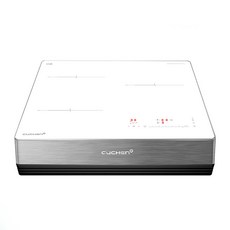 쿠첸 프리스텐딩 방식 더 블랑 인덕션 전기레인지 3구 + 스탠드케이스 150mm 다크실버, CIR-O2IH33FLBIB, 프리스탠딩