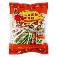 黑熊 米國捲 蛋黃捲 非油炸 奶蛋素, 400g, 1袋