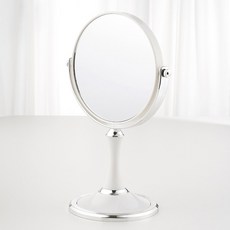 Saenghwalgongsik 雙面放大桌上型化妝鏡, 白色
