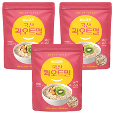 heyoat 韓國產快煮燕麥片, 3個, 600g