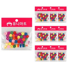 Uniart 2000形狀珠子, 39 號, 10片