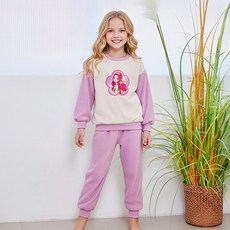 Secret Jouju 女童解放軍抓絨上衣和下裝 9 件套