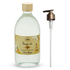 사봉 샤워오일 시트러스 블라썸 + 펌프 세트, 500ml, 1개