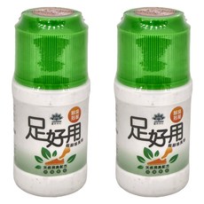 足好用 鞋腳除臭粉 天然消臭配方, 50g, 2瓶