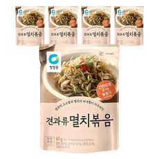 청정원 견과류 멸치볶음, 60g, 5개