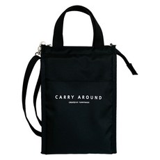 Funnymade 斜背托特保冷袋, 黑色, 1個