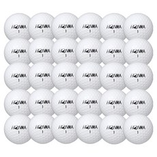 HONMA A級高爾夫回收球 42.67mm, 白色, 30個, 1個