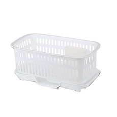 真心良品 KEYWAY 聯府 日式瀝水碗籃, 1個, 白色