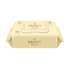 BROWN PREMIUM濕紙巾含蓋, 蘆薈, 20張, 20包