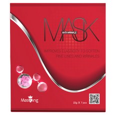 MasKing 膜靚 不老新肌面膜 7入, 1盒