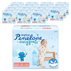페넬로페 뉴 미라클 올데이 밴드형 기저귀 남여공용, 5단계, 480매
