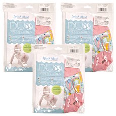 Splash About Happy Nappy Duo 銀離子3D雙層游泳尿布褲, XL號, 3件