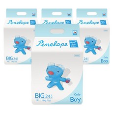 Penelope Thin Thin Thin加強版超薄褲型尿布 男童款, XXL, 96片