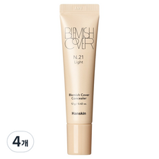 한스킨 컬러에디션 블레미쉬 커버 컨실러 12g, 라이트, 4개