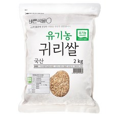 두보식품 국내산 유기농 귀리 쌀, 2kg, 1개