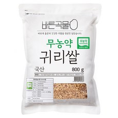 바른곡물 국내산 무농약 귀리쌀, 800g, 1개