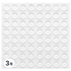 comet 家用通用防噪音減震透明防撞貼紙 64入, 3個