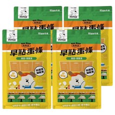T.N.A. 悠遊 狗狗說 早點蛋條全齡犬肉, 60g, 4個, 雞蛋 + 燉雞湯