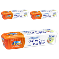 ST 雞仔牌 Drypet 家庭用除濕盒 補充式 廢棄塑膠量約70%削減, 350ml, 3盒