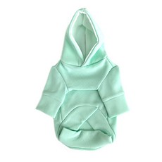 Sunny Side Up寵物衣服連帽T 基本款, 薄荷綠
