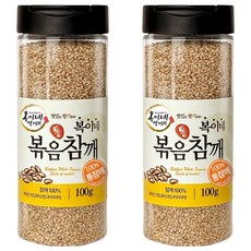 BokineMeokgeori 罐裝烘焙全芝麻, 100g, 2個