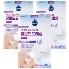 플레이드 영운드 드레싱밴드 W9015 50p, 3개