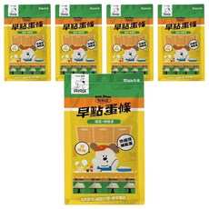 T.N.A. 悠遊 狗狗說 早點蛋條全齡犬肉, 60g, 5個, 雞蛋 + 燉雞湯