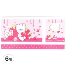 모닝글로리 3500 사출 팔레트 핑크, 25칸, 6개