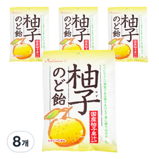 사쿠마 유자 목캔디, 73.5g, 8개