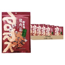 新東陽 海苔豬肉鬆隨手包, 10個, 250g