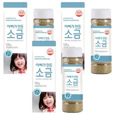베베푸드 아빠가 만든 소금, 천일염, 3개, 120g