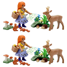 Playmobil 摩比人 草藥收藏家禮品組 71188, 2組