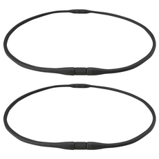 易利氣 磁力項圈EX 內藏磁石20粒 1500高斯 輕量化設計, 2個