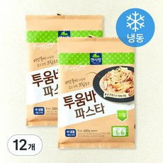 면사랑 투움바 파스타 1인분 (냉동), 320g, 12개