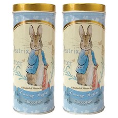 PETER RABBIT 比得兔 捲心酥 巧克力口味, 100g, 2罐