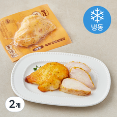 닭신 크런치 닭가슴살 치즈 (냉동), 90g, 2개, 1개입