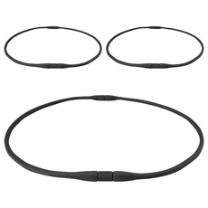 易利氣 磁力項圈EX 內藏磁石20粒 1500高斯 輕量化設計, 3個