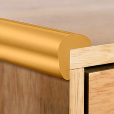 I'CLE 加厚長條型邊角防撞條, 1個, 駝色