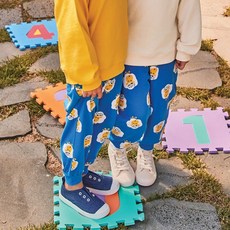 COCOMOME 兒童滿版印花束口褲 CCM3001