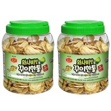 머거본 와사비맛 꾸이한통 어포스낵, 290g, 2개