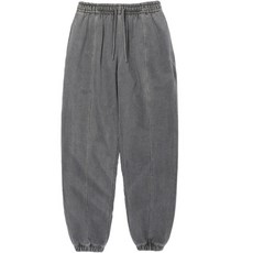 레이먼 놀브 오버핏 피그먼트 밴딩 조거팬츠