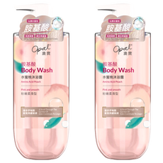 Opal 澳寶 胺基酸沐浴露 水蜜桃, 粉嫩柔滑型, 800g, 2瓶