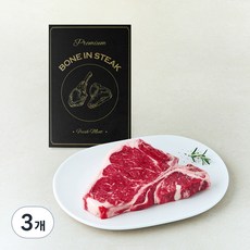 미국산 엘본 스테이크 (냉장), 3개, 500g