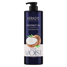 KERASYS 椰子油洗髮精 椰子花香, 1L, 1瓶