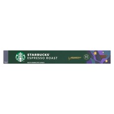 STARBUCKS 星巴克 特濃烘焙膠囊咖啡 Nespresso咖啡機適用, 5.7g, 10顆, 1盒