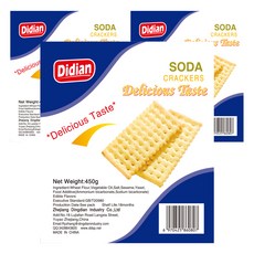 디디안 밀크 소다 크래커, 450g, 3개