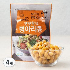 엉클탁 간편한끼 병아리콩, 70g, 4개