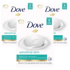 Dove 多芬 敏感潔面皂, 106g, 24個